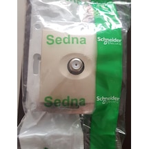 Schneider Sedna Titanyum Sat Priz Sonlu Tekli