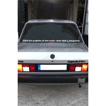 Oto Cam Yazı Sözleri Ticari-servis-dolmuş-panelvan Uzun Sticker Model 65915