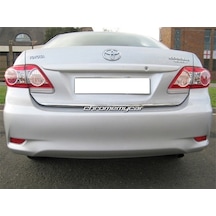 Toyota Corolla Krom Bagaj Alt Çıta 2007-2013 Paslanmaz Çelik N11.5838