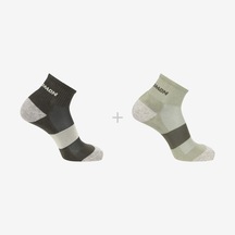 Salomon Evasıon Ankle 2-pack Renkli Çorap Salomon Evasıon Ankle 2-pack Renkli Çorap