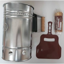 Mangal Barbekü Yakma Seti Kormatik Çıra Yelpaze Çıra Közmatik Man