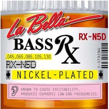 La Bella Lb-rx-n5d Bas Gitar Teli Rx Serisi 5 Telli Standart Kalınlık 45-130