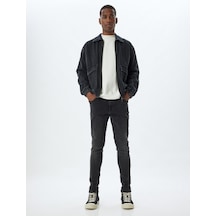 Koton Skinny Fit Kot Pantolon - Michael Jean Siyah 5wam40056nd Siyah