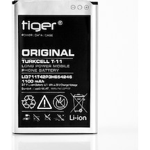 Tiger Turkcell T11 Maxiphone Batarya Li3711T42P3H654246 1100 Mah