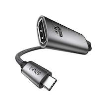 Usb-c To Hdmı Adaptör 0.2 Metre 4k 60hz Type-c To Hdmı Çevirici Dönüştürücü Kablo Thunderbolt 3/4 Macbook Uyumlu