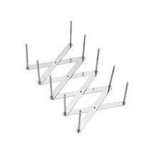 Evde Kullanılmak Üzere Geri Çekilebilir Paslanmaz Çelik Tabak Rafı, Mutfak Tencere Kapağı Rafı İçin Depolama Ve Süzme. Diğer