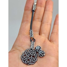 Bakır El İşi Kazaz Püskül & 2 Habbeli Takım 45546
