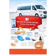 Minibüs Dolmuş İlk Yardım Çantası Tüvtürk Muayene Uyumlu Trafik Yönetmeliğine Uygun 35 Parça