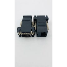 Vga To Rj45 Ethernet Network Extender / Erkek Dönüştürücü Adaptör
