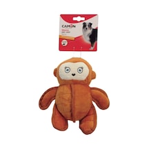 Camon Gıcırtılı Peluş Maymun Şeklinde Eğlenceli Köpek Oyuncak Ayısı 27 Cm