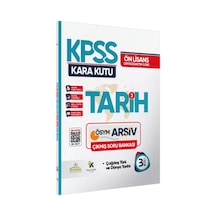 Kpss Önlisans-ortaöğretim Tarihin Kara Kutusu 3.cilt Dijital Çözümlü Ösym Çıkmış Soru Bankası
