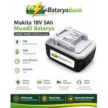 Bataryabank Makita Bl1813g / Bl1820g / Bl1811g  18v 5ah 5000mah Li-ion Muadil Matkap Bataryası