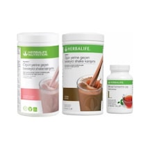 Herbalife 1 Adet Çikolata-1 Adet Beyaz Çikolata Ahududu Aromalı Shake+100gr Çay