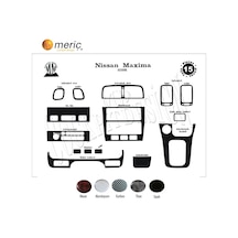 Meriç® Nissan Maxima Ön Torpido Kaplama 15 Parça 1995-2000 (530156875)