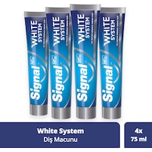 Signal White System Original Diş Macunu 4 x 75 ML