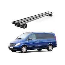 Pençe Mercedes-benz Viano W639 2003-2014 Uyumlu Gri Ara Atkı 135cm Port Bagaj Tavan Barı