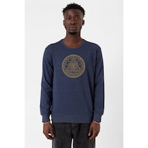 3 Body Problem Magnus Institute İndigo Erkek 2ip Sweatshirt 001