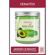 Body Scrub Avokado Özlü Besleyici Arındırıcı Nemlendirici Vücut Peelingi 250 Ml