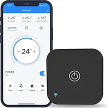 Ts06 Pro Dokunmatik Akıllı Klima Kontrol Cihaz Akıllı Termostat Dahili Sıcaklık Ve Nem Sensörü