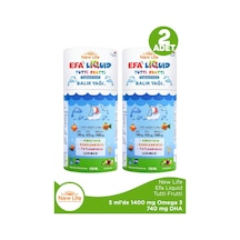 New Life Efa Liquid Tutti Frutti Balık Yağı Şurubu 150 Ml 2 Adet