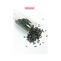 Kesme Cam Boncuk 2mm - 60 Gram - Parlak Alacalı - Bnc352