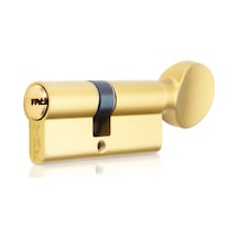 Ymk Eko 68mm Sarı Bilyalı Mandallı Hibrit Barel, Kapı Silindiri