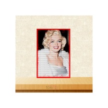Marilyn Monroe Tasarımlı 20x30 Cm Retro Ahşap Poster Çok Renkli - 743297229 Çok Renkli