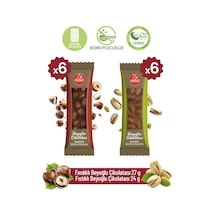 Milat Beyoğlu Fıstıklı & Fındıklı Çikolata 12 24 G 2 Çeşit