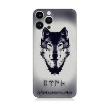 Apple Uyumlu iPhone 14 Pro Max Kurt Ve Tanrı Türkü Korusun Desenli Silikon Kılıf