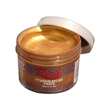 Rich Titanium Metalik Rölyef Pasta 160 Cc. 5516 Antik Altın