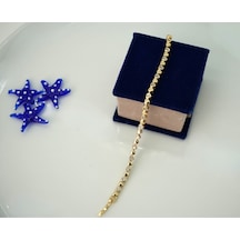 Biem Mini Kalpli Suyolu Çelik Bileklik Gold/gümüş