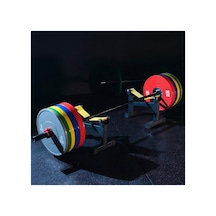 Deadlift & Barbell Row Standı - Olimpik Bar Sehpa - Halter Atış Standı - Fitness Aparatları