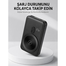 Lcd Ekranlı Kablosuz Powerbank Type C Ve Usb Çıkışlı Yeni Nesil