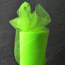 27 Metrex70 Cm Açık Yeşil Süsleme Tülü Açık Yeşil Tül Araba Düğün Dekor Tül Green Decoratıon Tulle