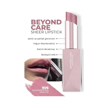 Beyond Care Sheer Lipstick 906 - Shimmering Mauve - Yoğun Nemlendirici Besleyici Etki - Parlak Ruj Çok Renkli