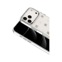Apple iPhone Uyumlu 17 Pro Fiyonk Desenli - Kapak - Desen 8