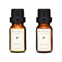 MİSSİ 2'li Amber Wood & Palo Santo BUHURDANLIK ESANSI/YAĞI