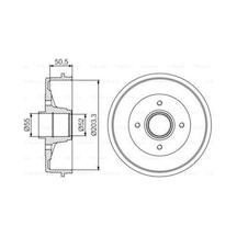 Bosch 0986477172 Arka Fren Kampanası Kangoo 1.2 1.4 1.5 Dcı-1.9 Dcı 97- 4320000q0c