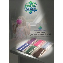 Aparatlı Çocuk Maskesi Seti