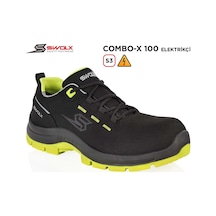 Swolx Combo-x 100 S3 Elektrikçi İş Ayakkabısı Siyah