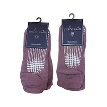 2'li Set Tabanı Silikonlu Plates & Yoga Kadın Çorap-çok Renkli Çok Renkli