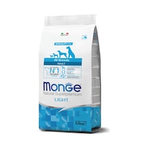 Monge Light Somonlu Pirinçli Yetişkin Diyet Köpek Maması 2,5 Kg