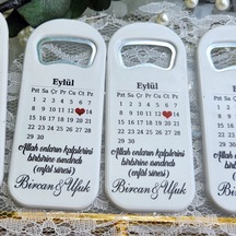 Takvim Baskılı Baskılı Dikey Açacak Magnet 4,5x10,5 Cm U 30 Adet