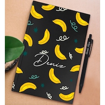 Bk Gift Kişiye Özel İsimli Siyah Sert Kapaklı Defter Ve Tükenmez Kalem Seti, Arkadaşa Hediye, Yeni İş Hediyesi, Doğum Günü Hediyesi-13