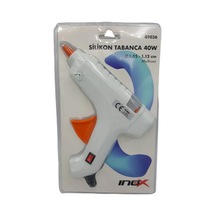 Silikon Tabancası 40 W Küçük Boy Beyaz Renk 1 Adet Silikon Tabanc