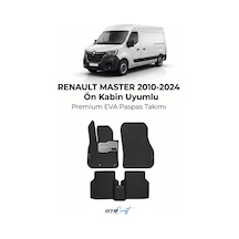 OtoCraft Renault Master Ön Kabin 2010-2024 Araca Özel 3d Havuzlu Eva Paspas Tam Set 5 Parça
