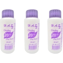 H.A.S Oksidan Peroksit 20 Volüm %6 60 Ml X 3 (431945539)