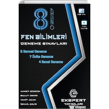 8.Sınıf Fen Bilimleri Deneme Sınavları Ekspert Yayınları
