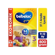 Bebelac 3 Devam Sütü 800 G 9-12 Ay