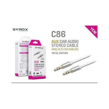 Syrox Mini Kutulu Aux Kablo C86